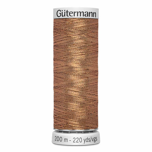 GÜTERMANN Dekor Metallic Thread 200m - Bronze