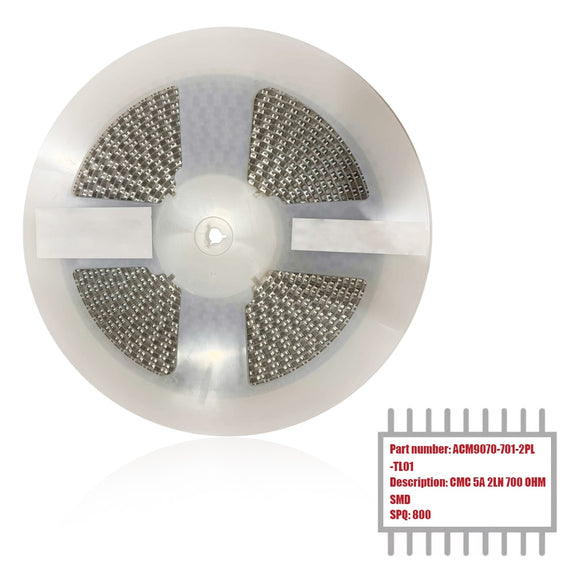 My Group Asia 800PCS ACM Series Surface Mount Power Line CMC 80V 5A 2LN 700 OHM SMD Filters ACM9070-701-2PL-TL01 in Stock